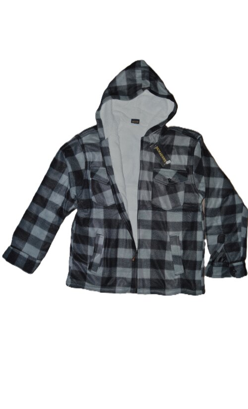 Meeste sooja voodriga flanellpluus XL