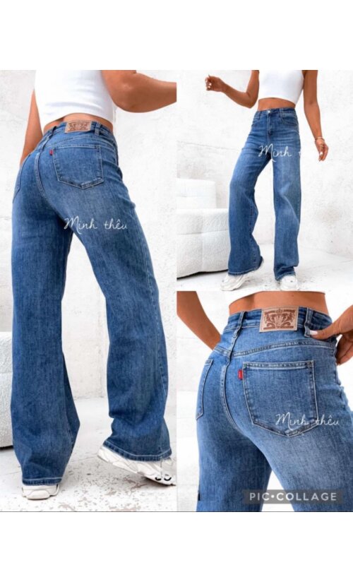 Kõrgema pihaha naiste teksased 40-48