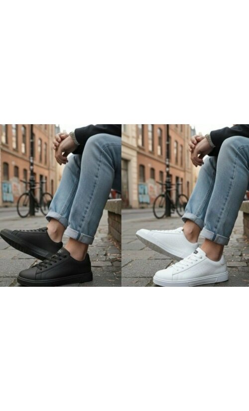 Vabaajajalanõud 40-45, valged, mustad