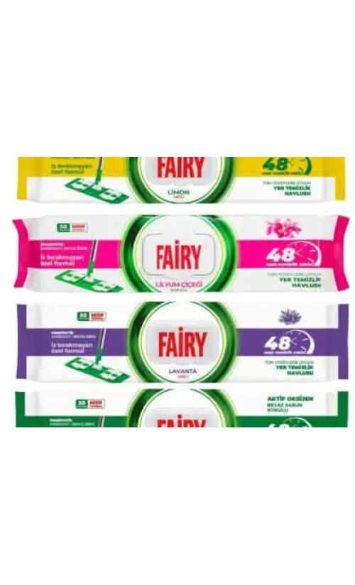 Fairy niisked põrandalapid mopile 50 TK